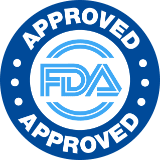 FDA-registered facility badge