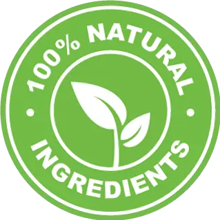 Naturally derived ingredients badge